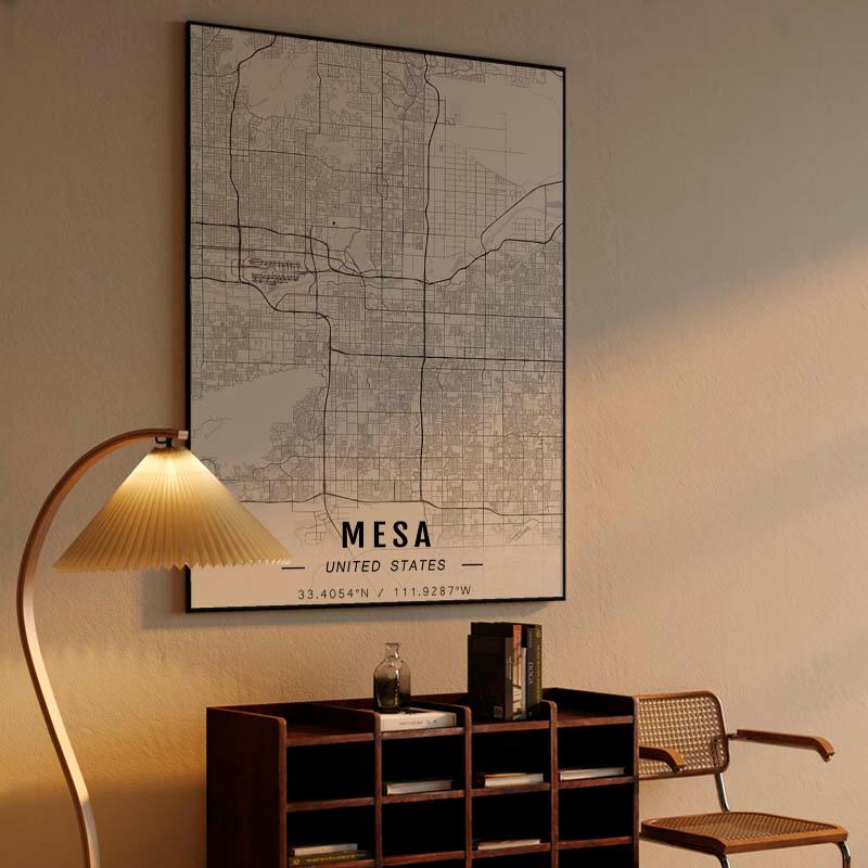 Mesa map