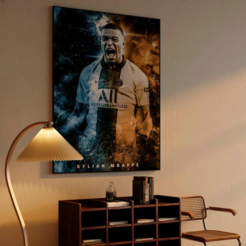 Kylian Mbappe Abstract