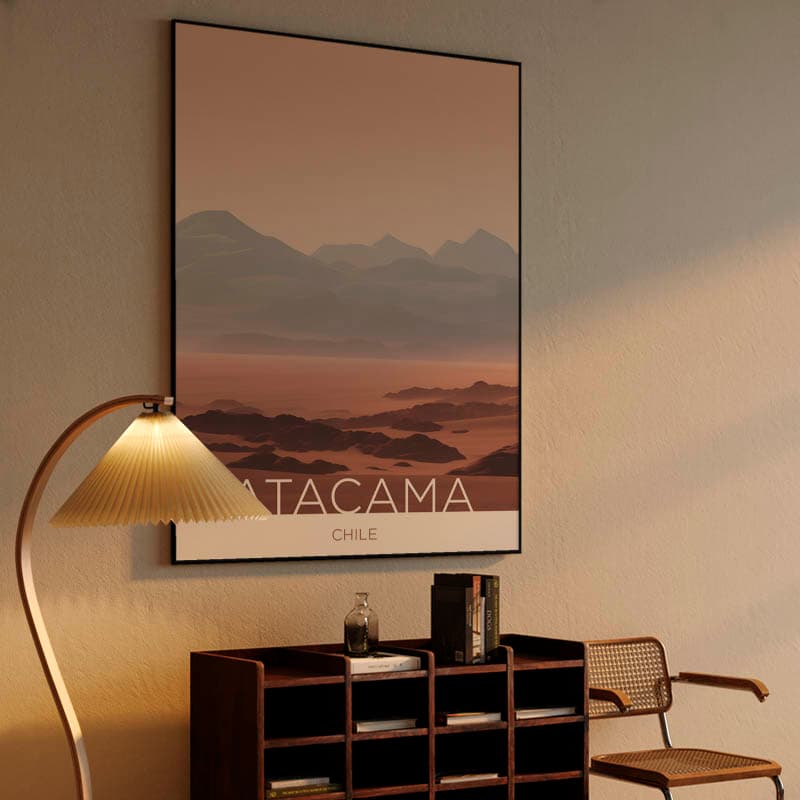 The Atacama Desert - Chile - Drawing Technique