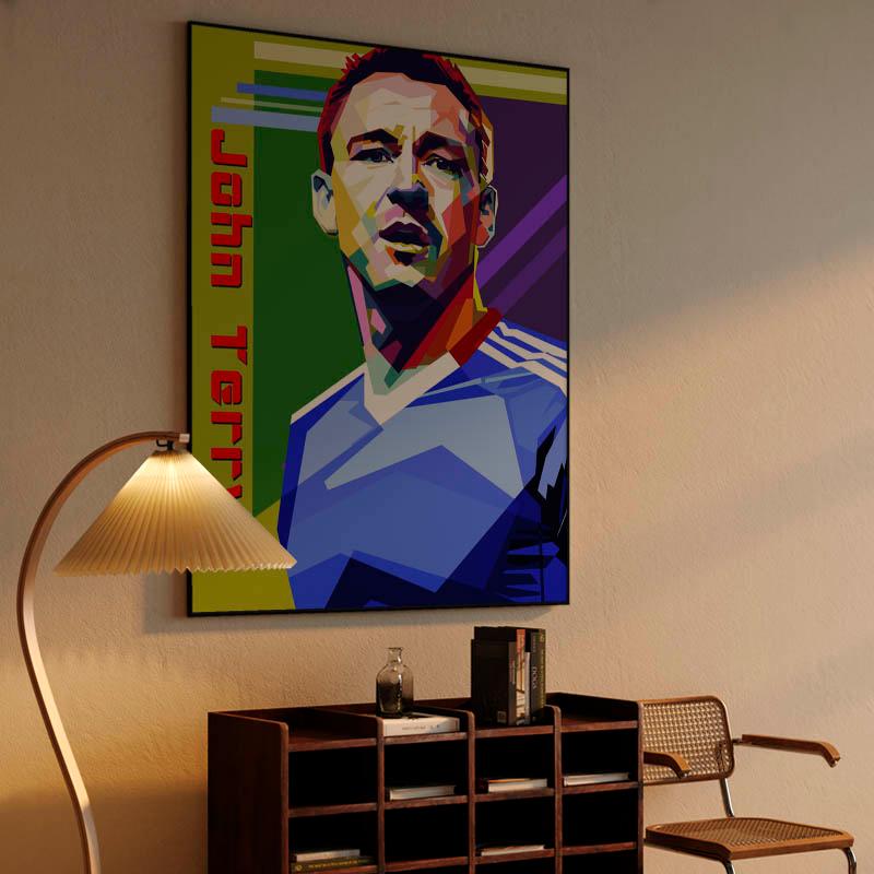 John Terry in wpap pop art