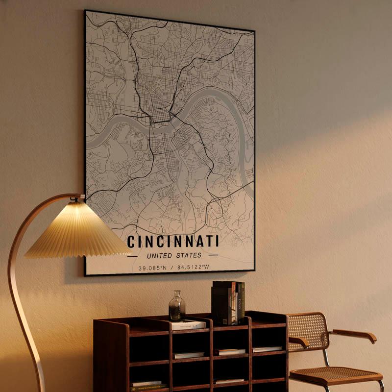 Cincinnati map