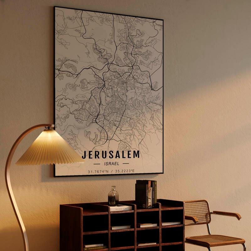 Jerusalem map