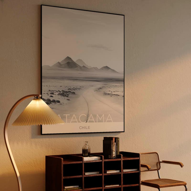 The Atacama Desert - Chile - Graphite Technique