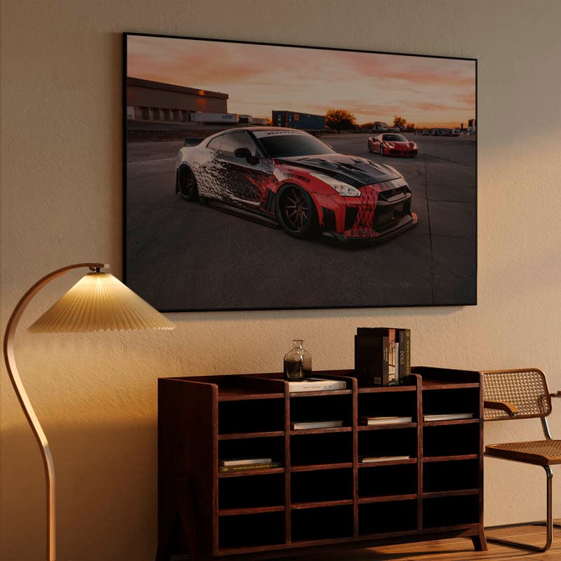 Nissan GT-R R35 & Ferrari 488