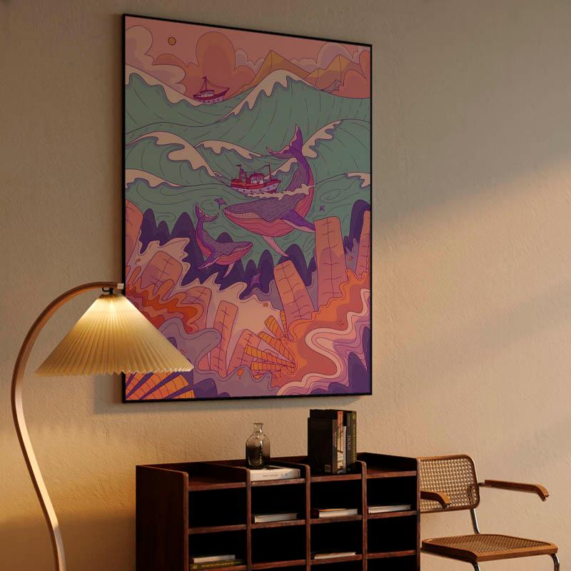 The ships and the whales