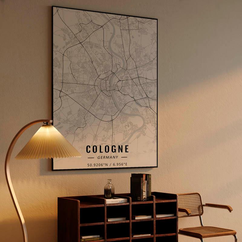 Cologne map