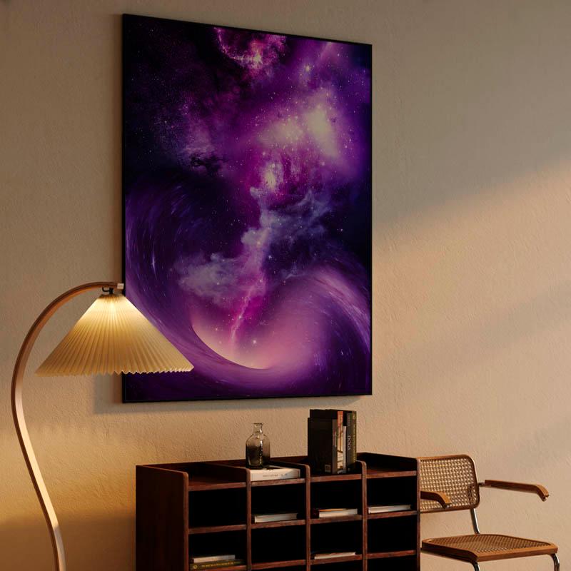 Purple Vortex Space