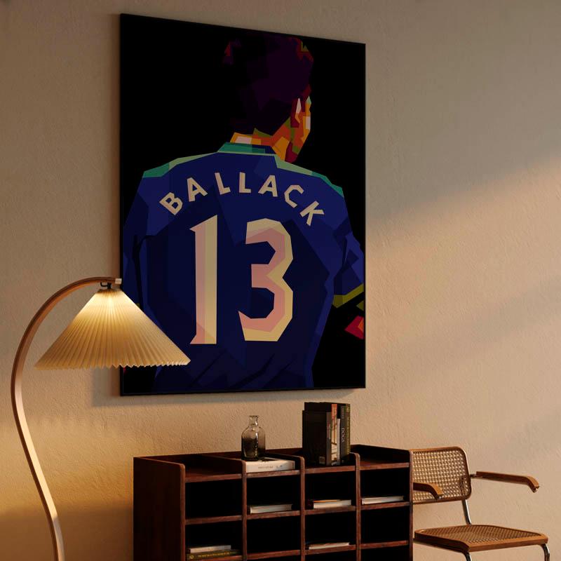 Michael Ballack in wpap pop art