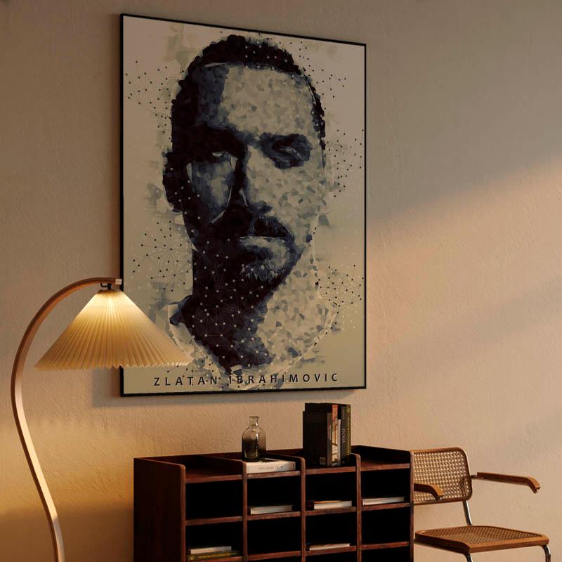 Zlatan Ibrahimovic Abstract