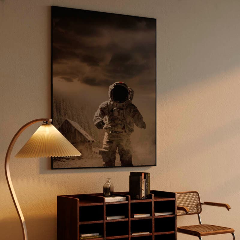 Darkness lines the way