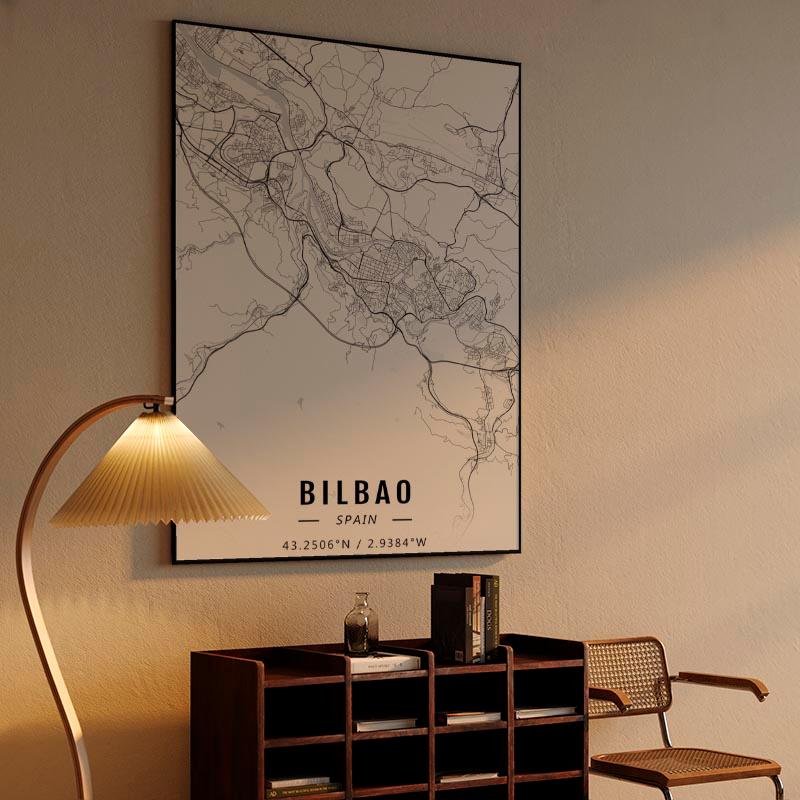Bilbao map