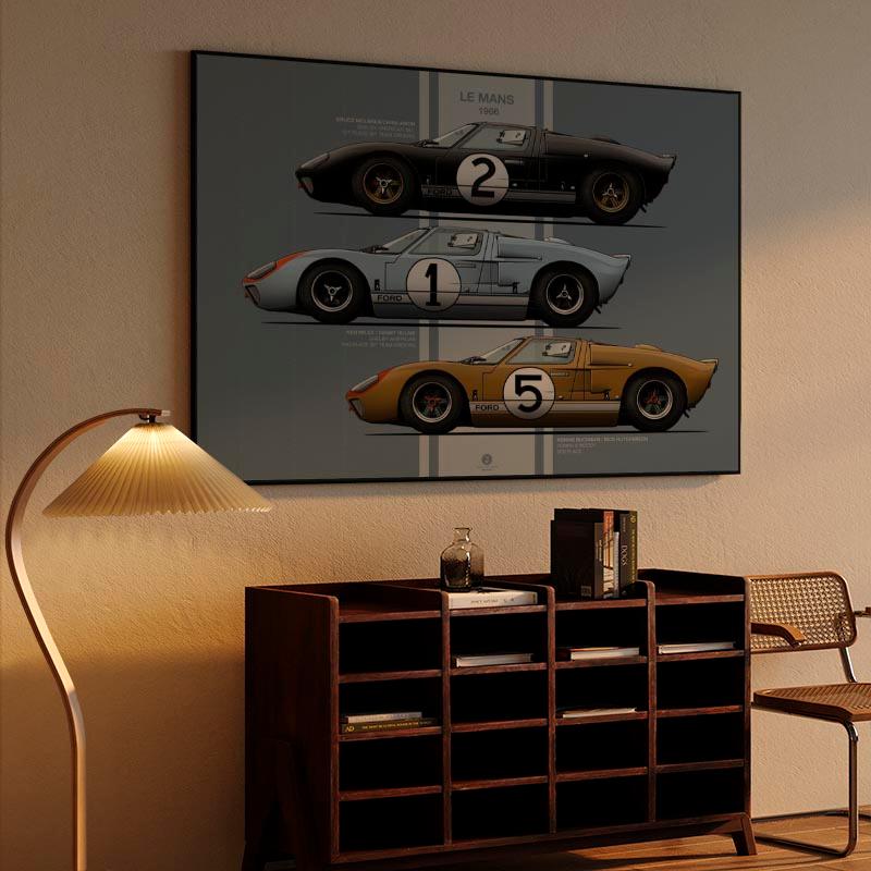 Le Mans 1966 Ford GT40