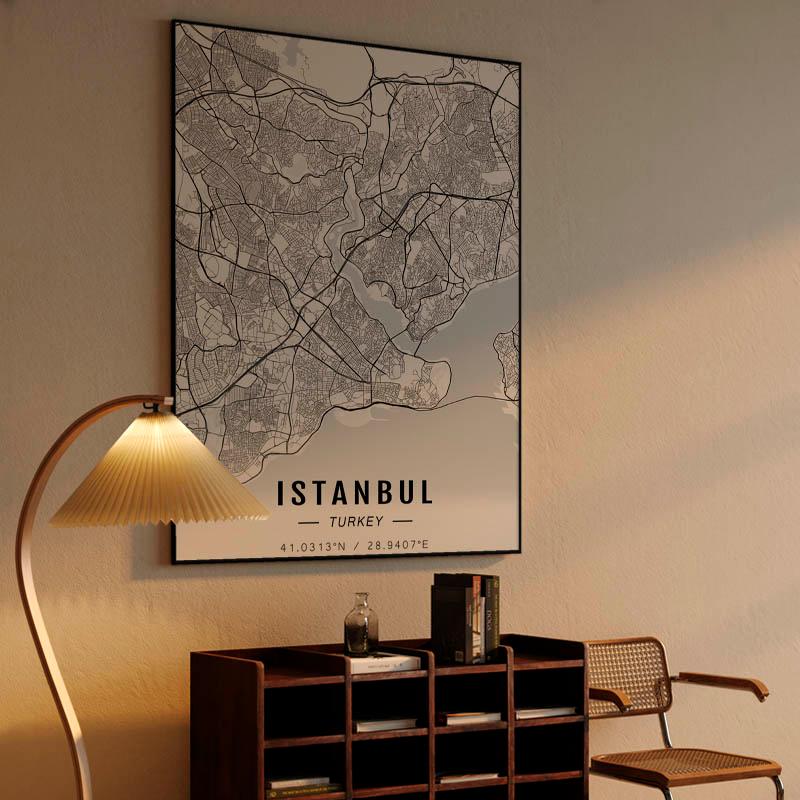Istanbul map