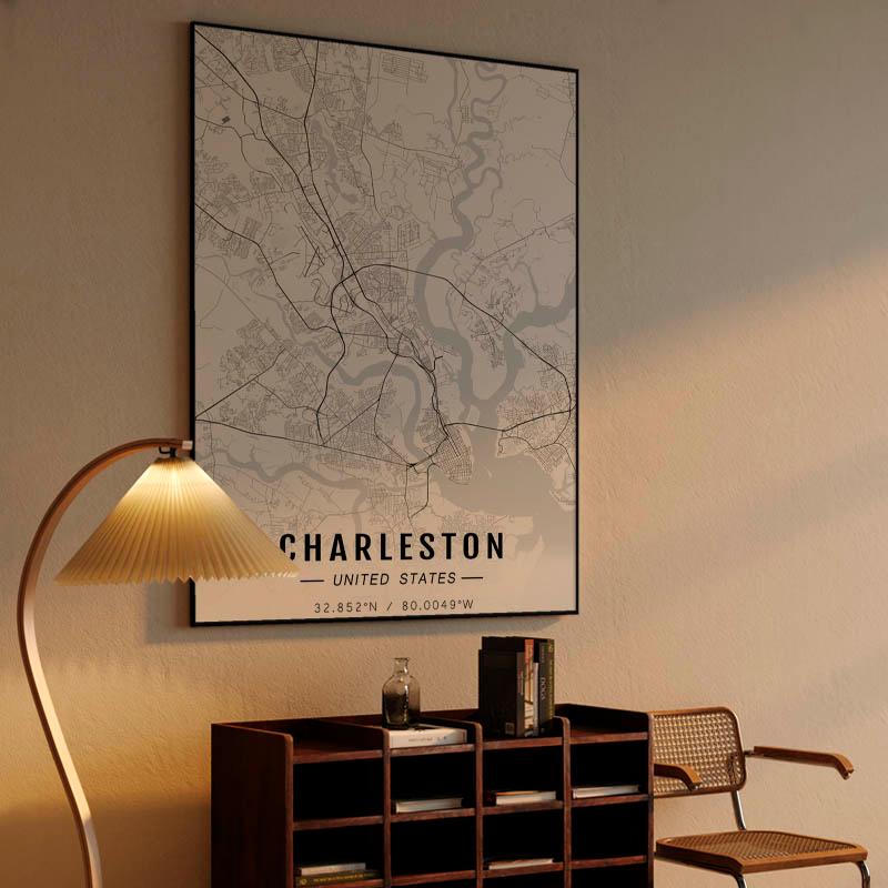 Charleston map