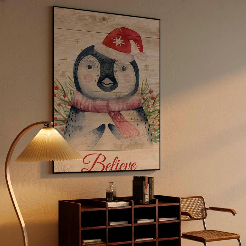 Believe Christmas Penguine