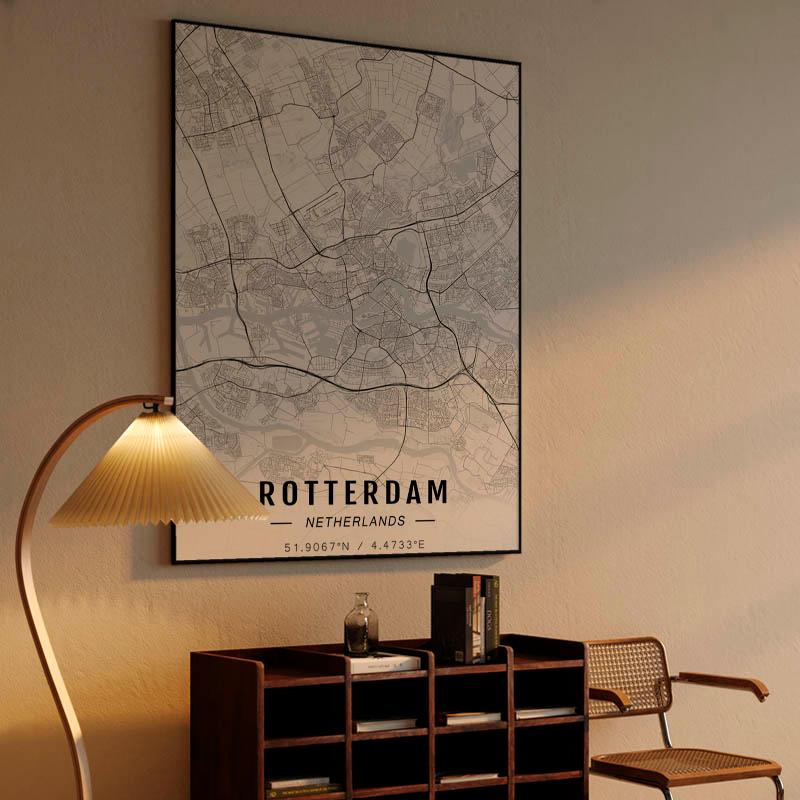 Rotterdam map