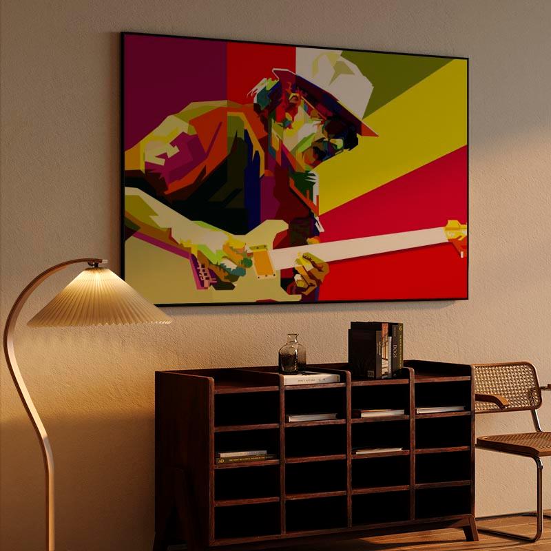 Carlos Santana Latin Guitarist Pop Wpap