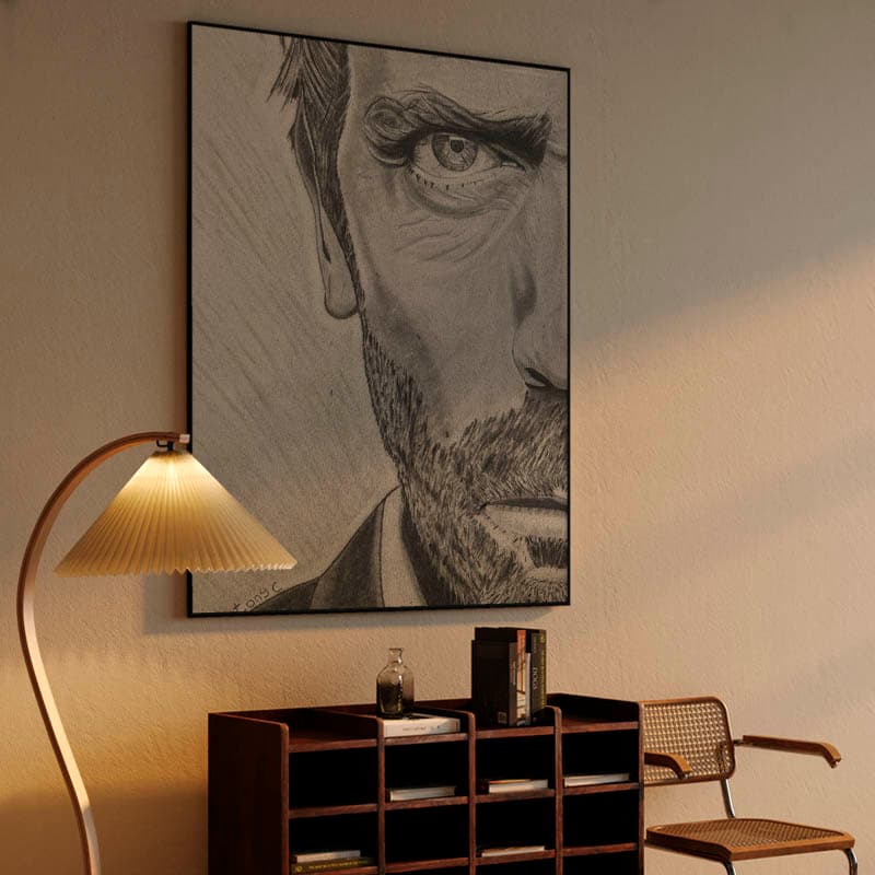 Dr. House portrait