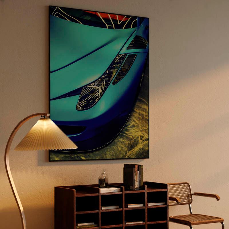 Ferrari 458 (electric blue)