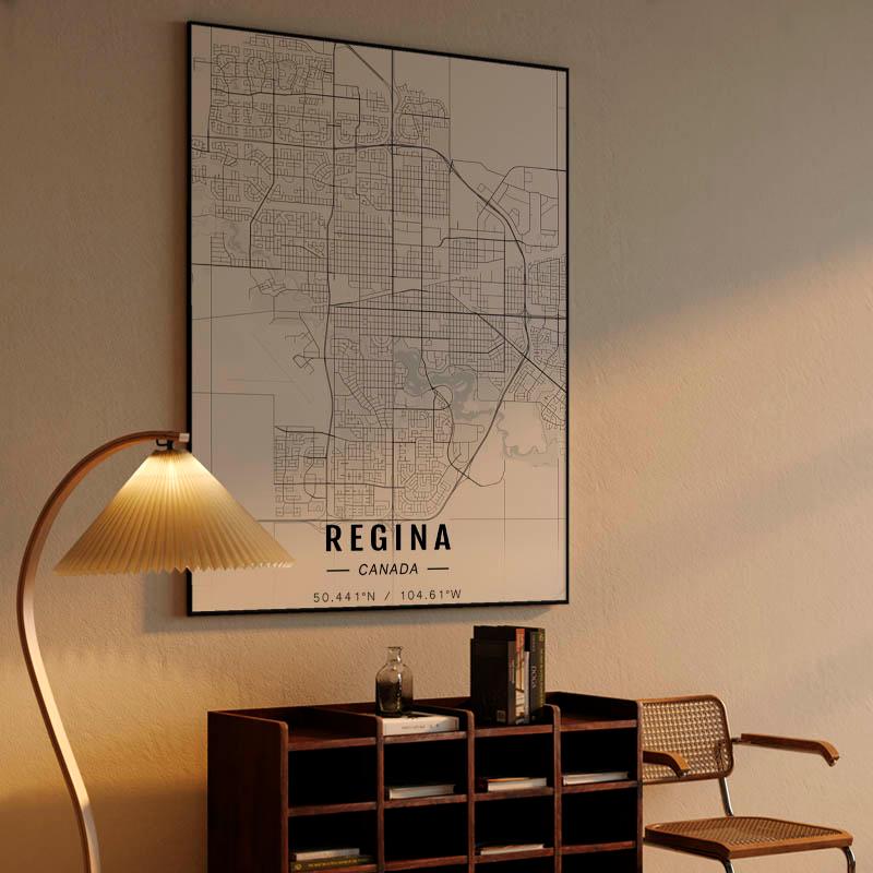 Regina map
