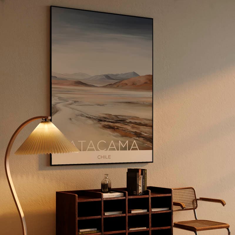 The Atacama Desert - Chile - Impasto Technique