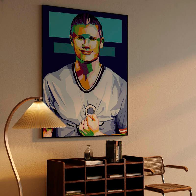 Erling Haaland in best illustration