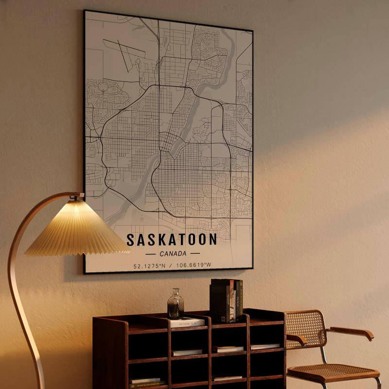 Saskatoon map