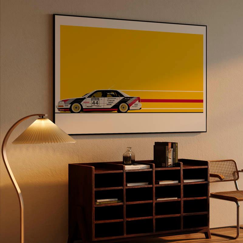 Hans-Joachim Stuck Audi V8 Quattro DTM