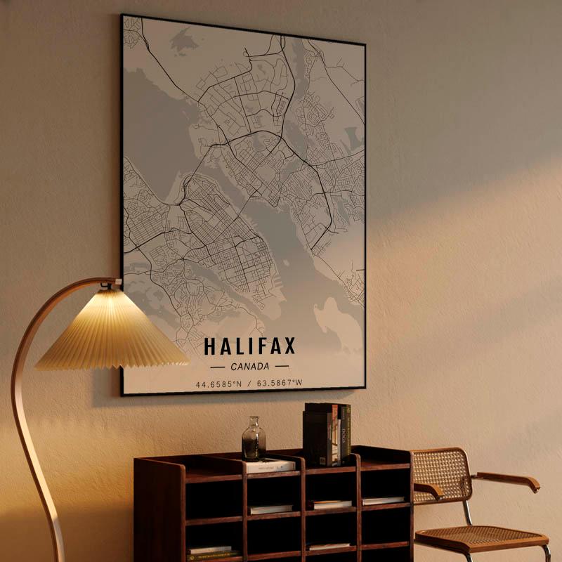 Halifax map