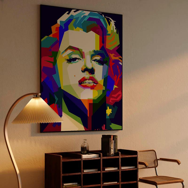 Marilyn Monroe Pop Art WPAP