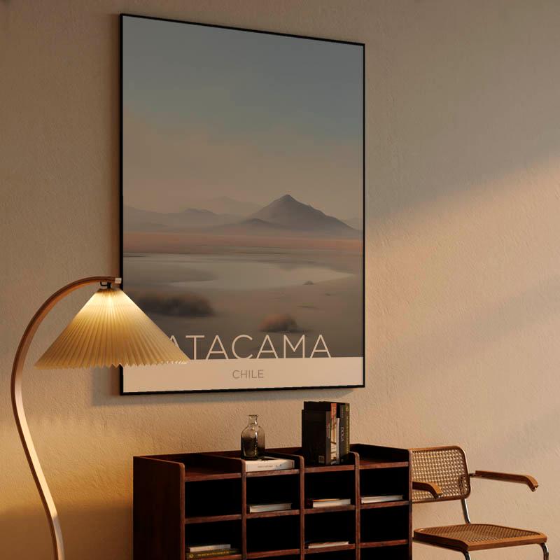 The Atacama Desert - Chile - Pastel Technique