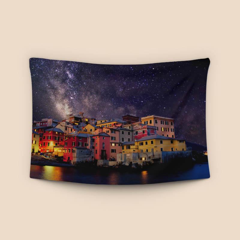 Boccadasse at night