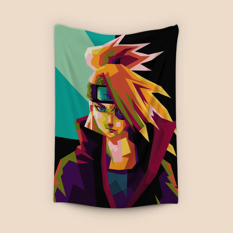 Anime Naruto Daidara wpap poster