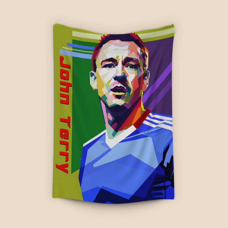 John Terry in wpap pop art