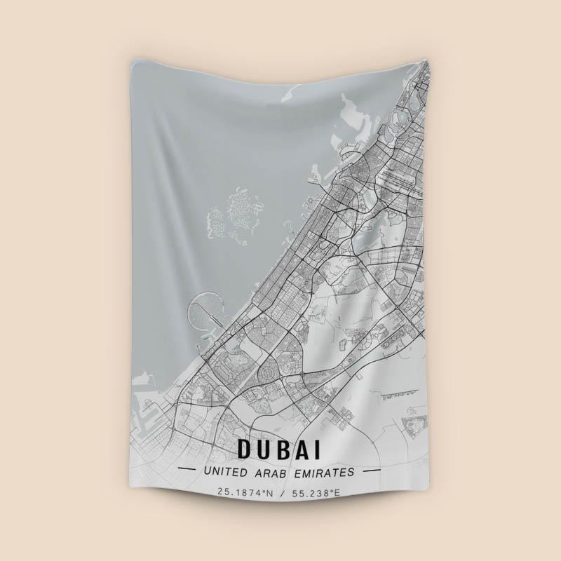 Dubai map