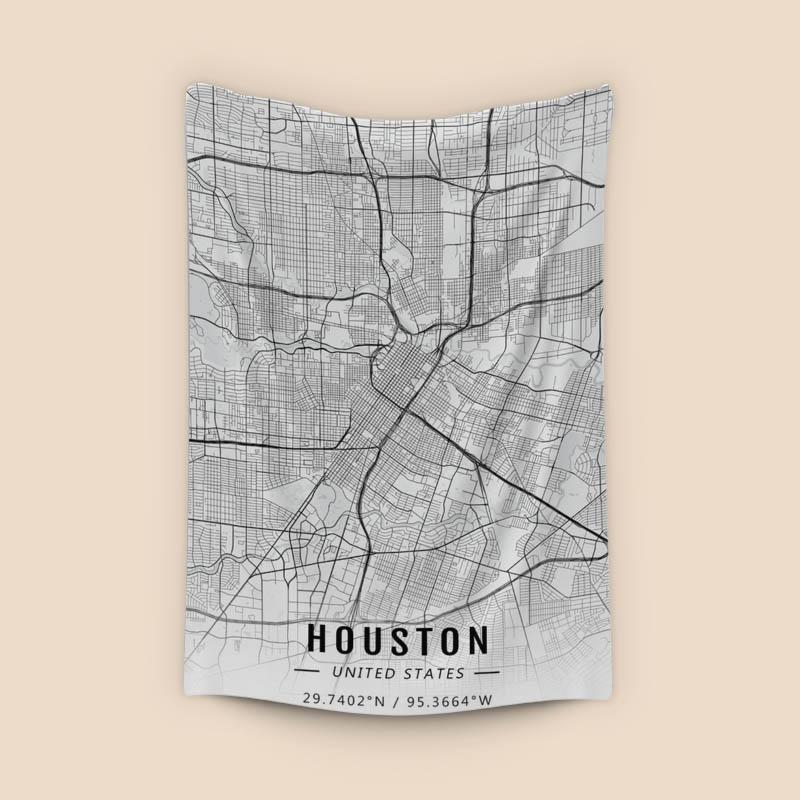 Houston map