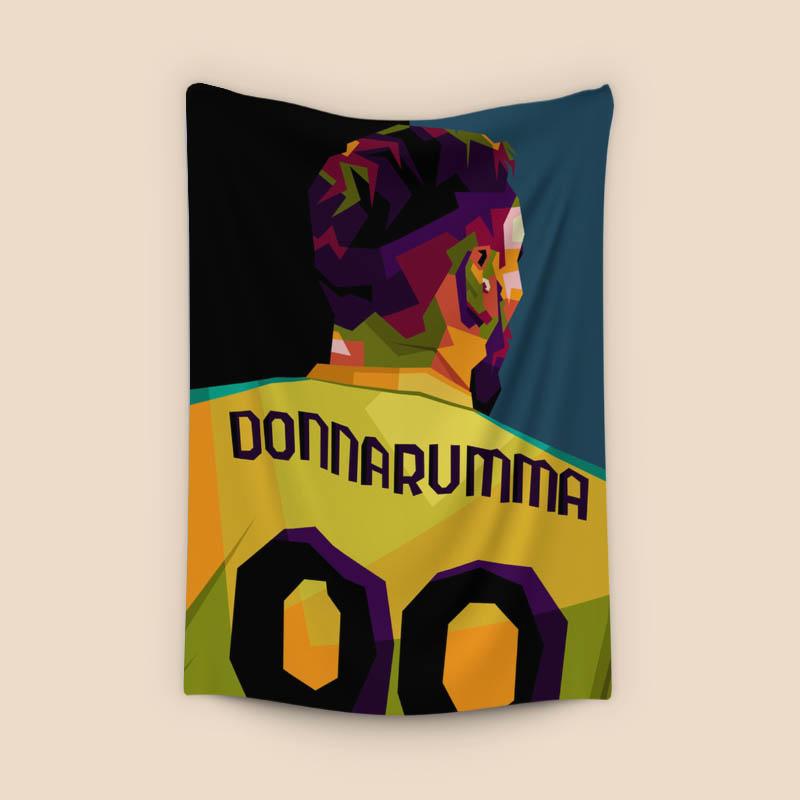 Gianluigi Donnarumma in illustration art