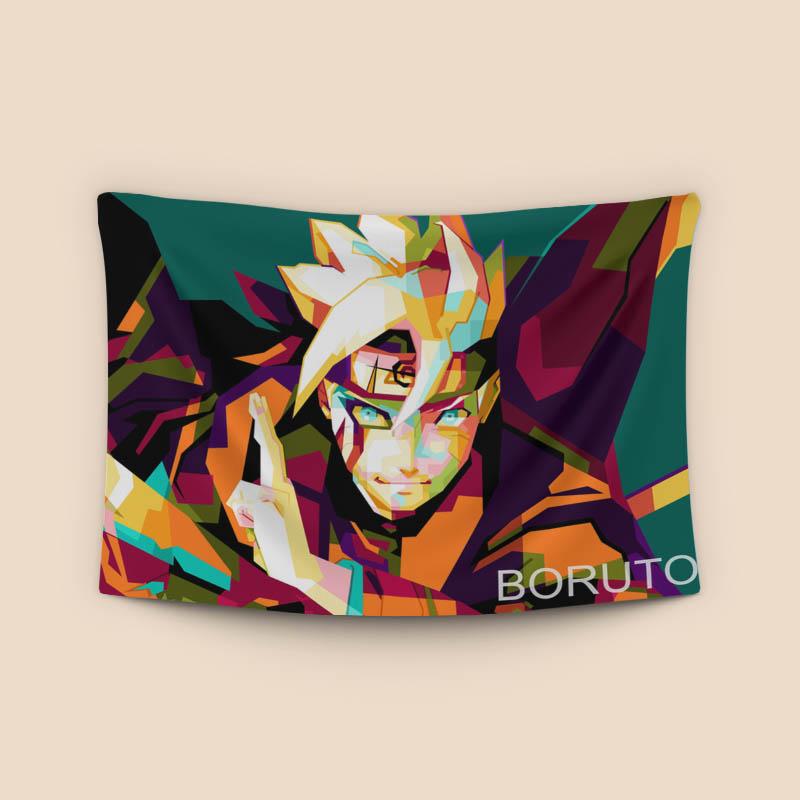 Anime Boruto in pop art