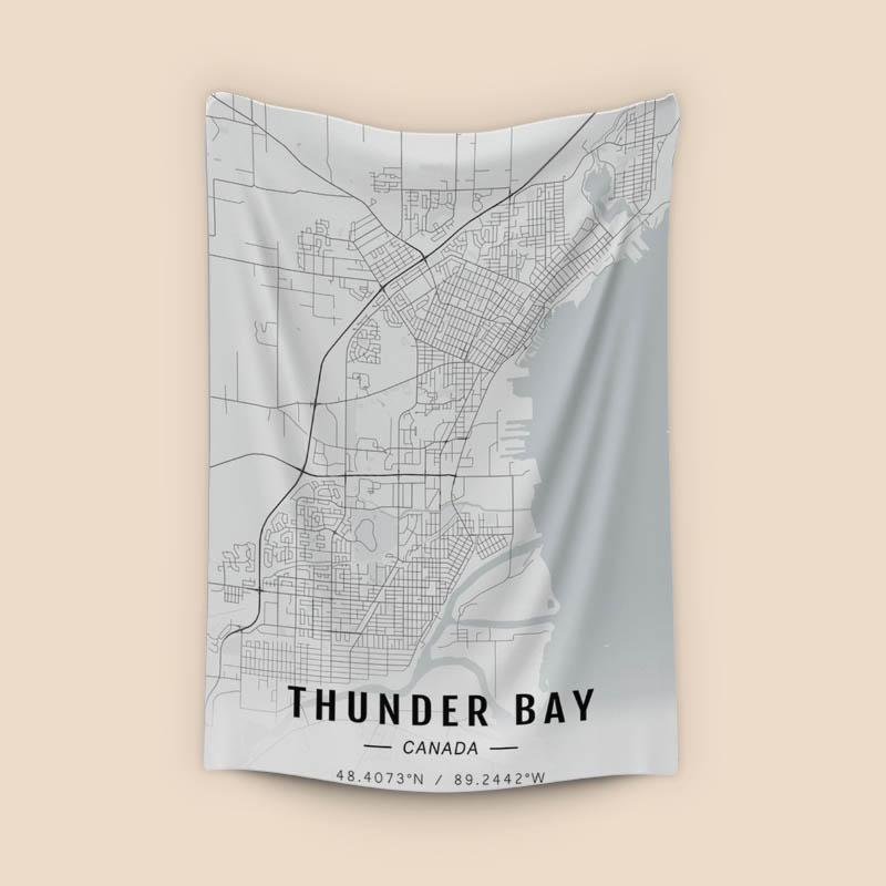 Thunder Bay map