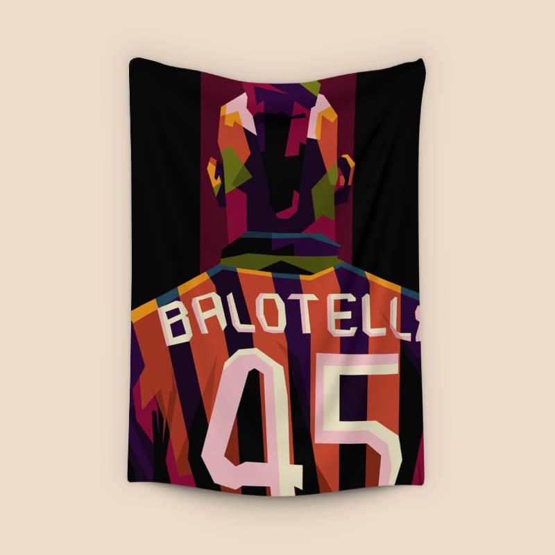 Mario Balloteli in amazing pop art