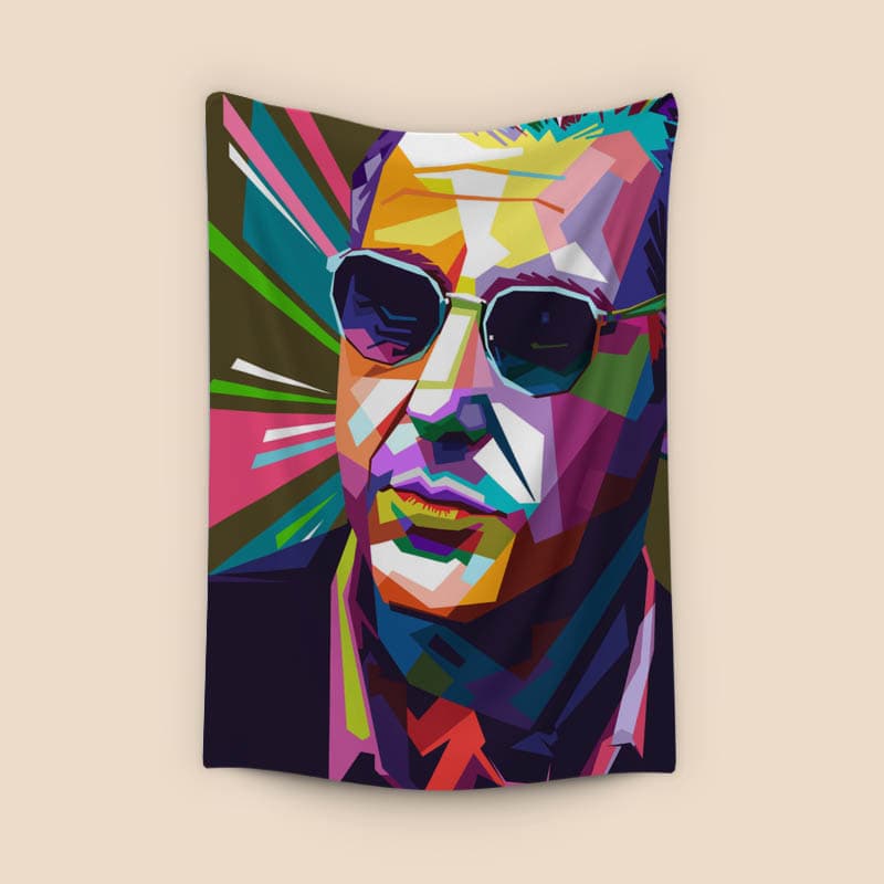 The Good Father II in wpap pop art