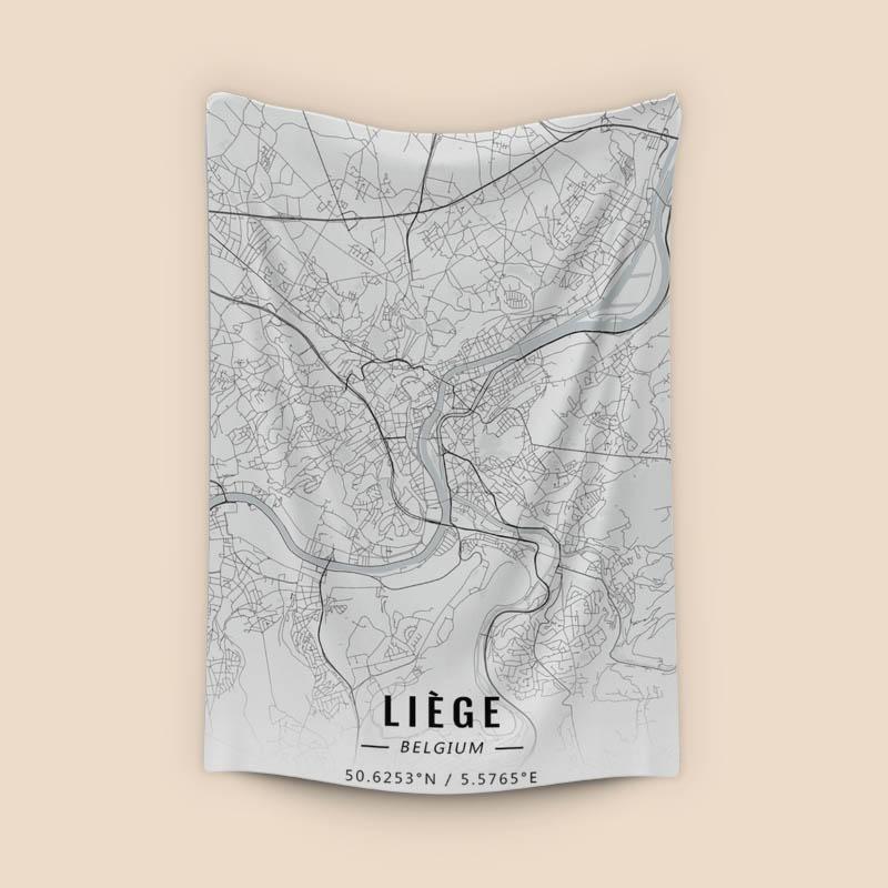 Liège map
