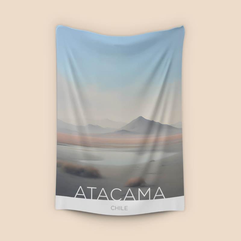 The Atacama Desert - Chile - Pastel Technique