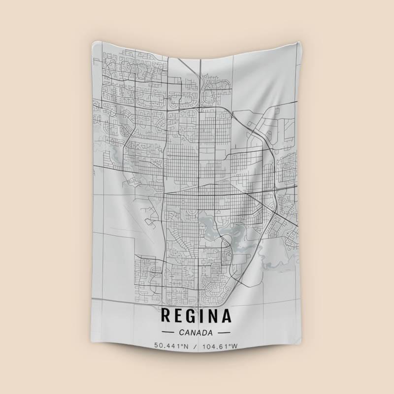 Regina map