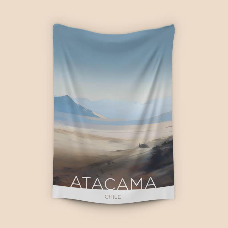 The Atacama Desert - Chile - Impressionism Style