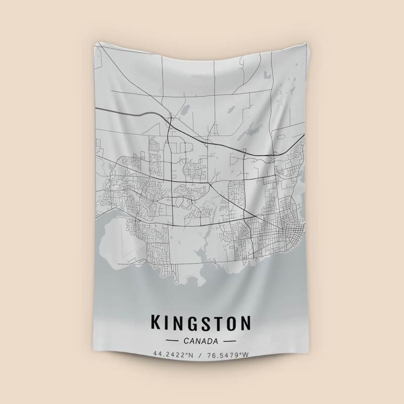 Kingston map