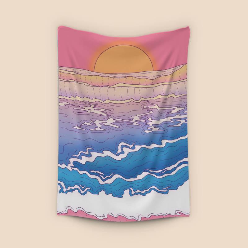 Sunset ocean