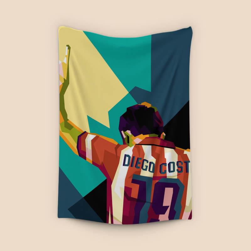 Diego Costa amazing pop art