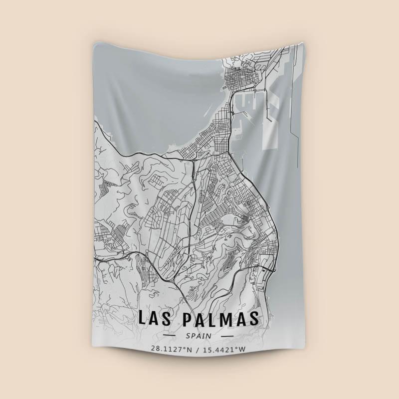 Las Palmas map