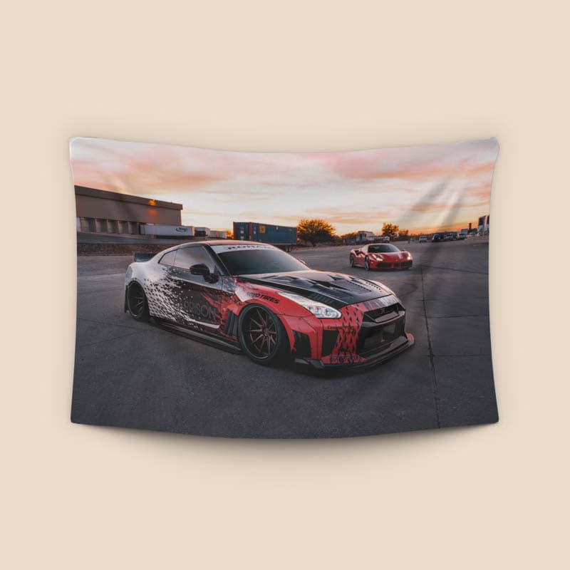 Nissan GT-R R35 & Ferrari 488